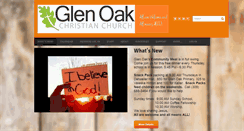 Desktop Screenshot of glenoakchurch.org