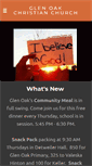 Mobile Screenshot of glenoakchurch.org